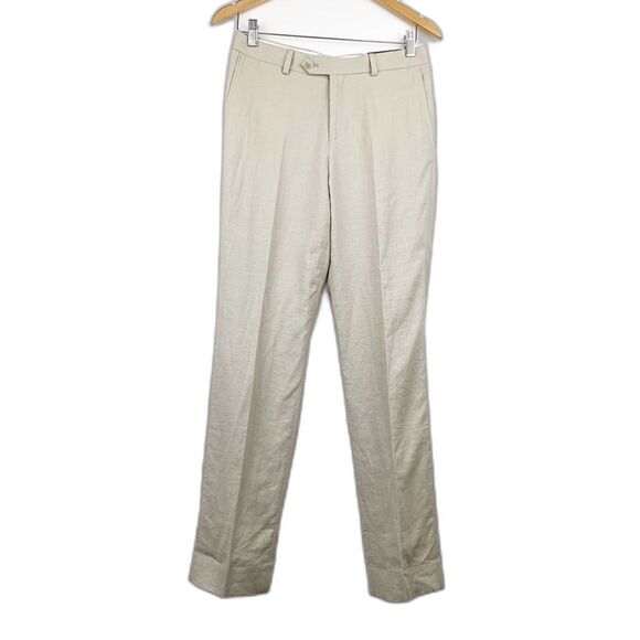 Michael Kors Linen Blend Dress Pants Youth 18R - Picture 3 of 8